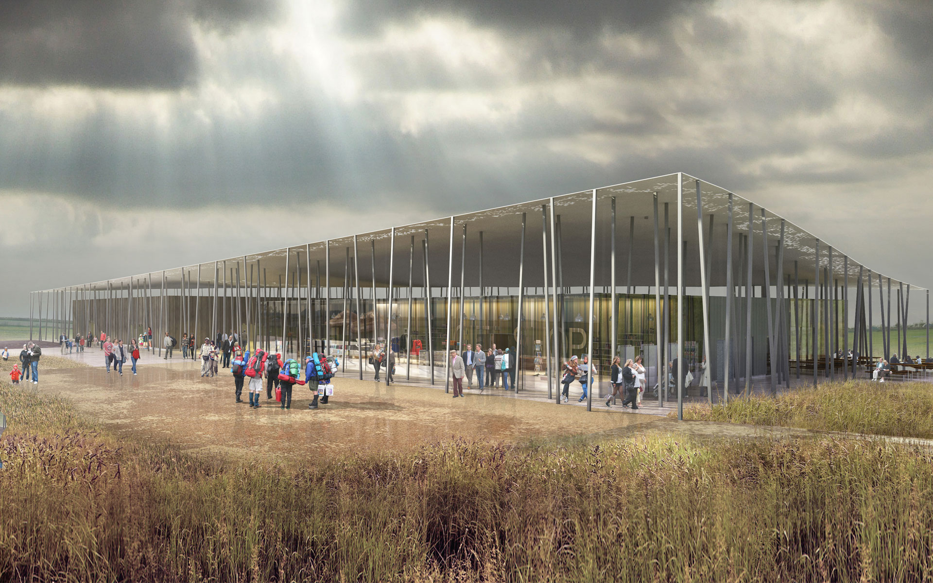 Stonehenge Visitors Centre, Wiltshire, United Kingdom