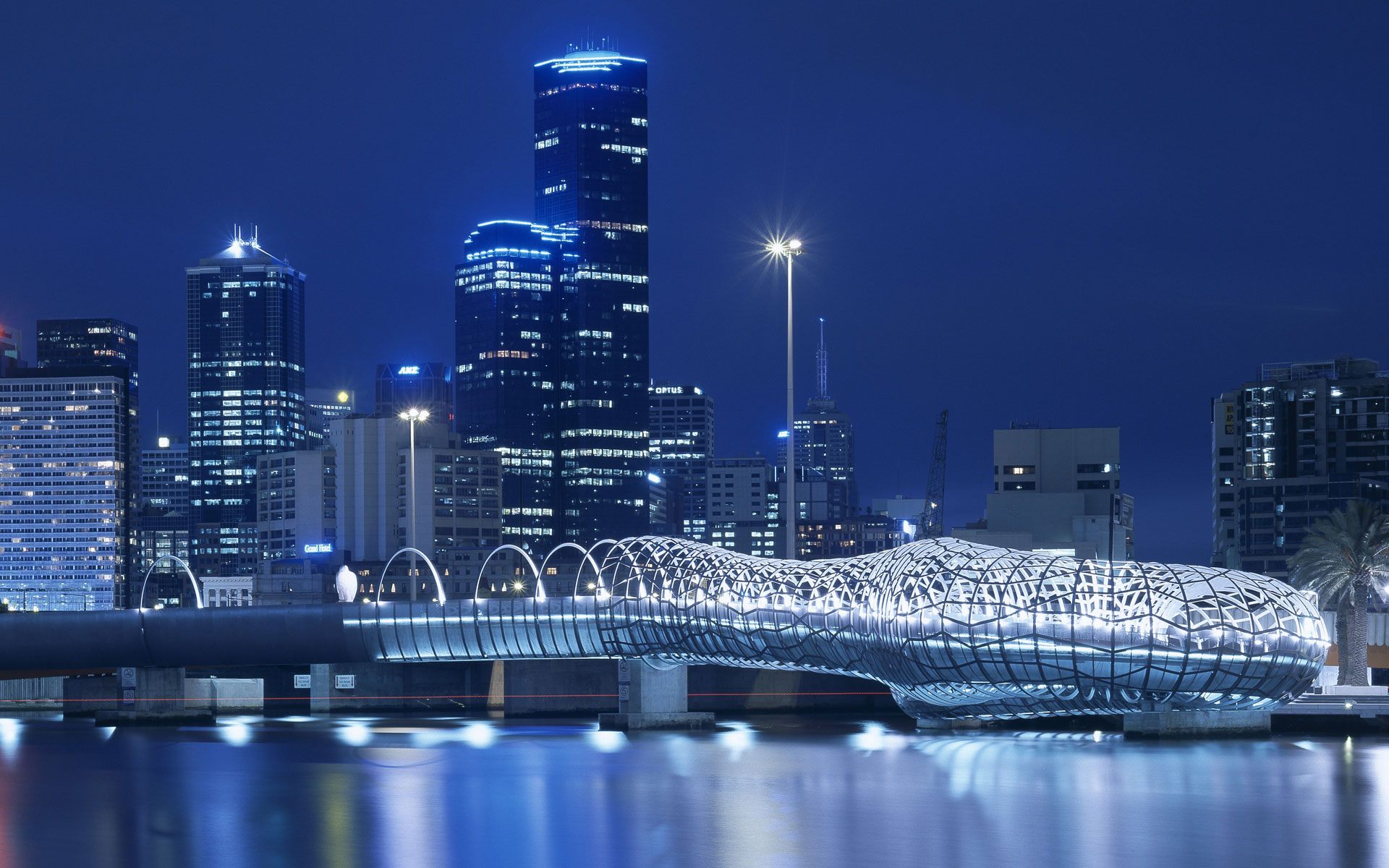 b Bridge Melbourne Australia Denton Corker Marshall architecture